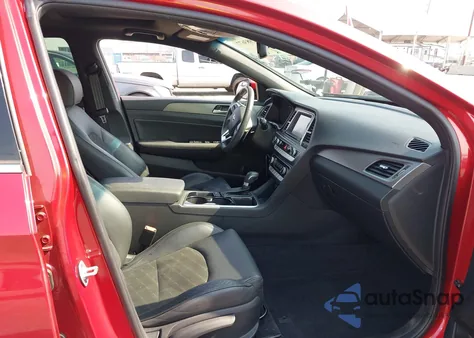 2018 Hyundai Sonata Sport 2.0T из США, поврежденный, VIN 5NPE34AB4JH664813